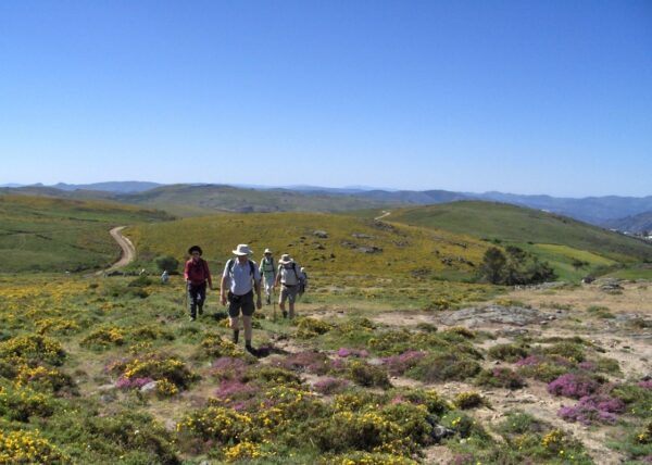 Walking in Peneda National Park Portugal